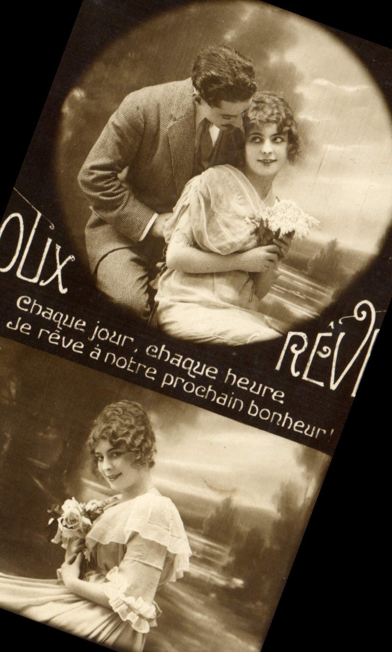 CPA Fantaisie Femme Doux reve