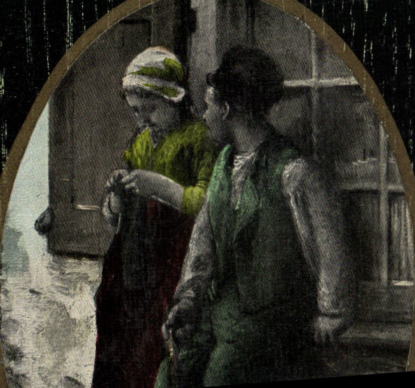 CPA Fantaisie Femme Blommers Demande 