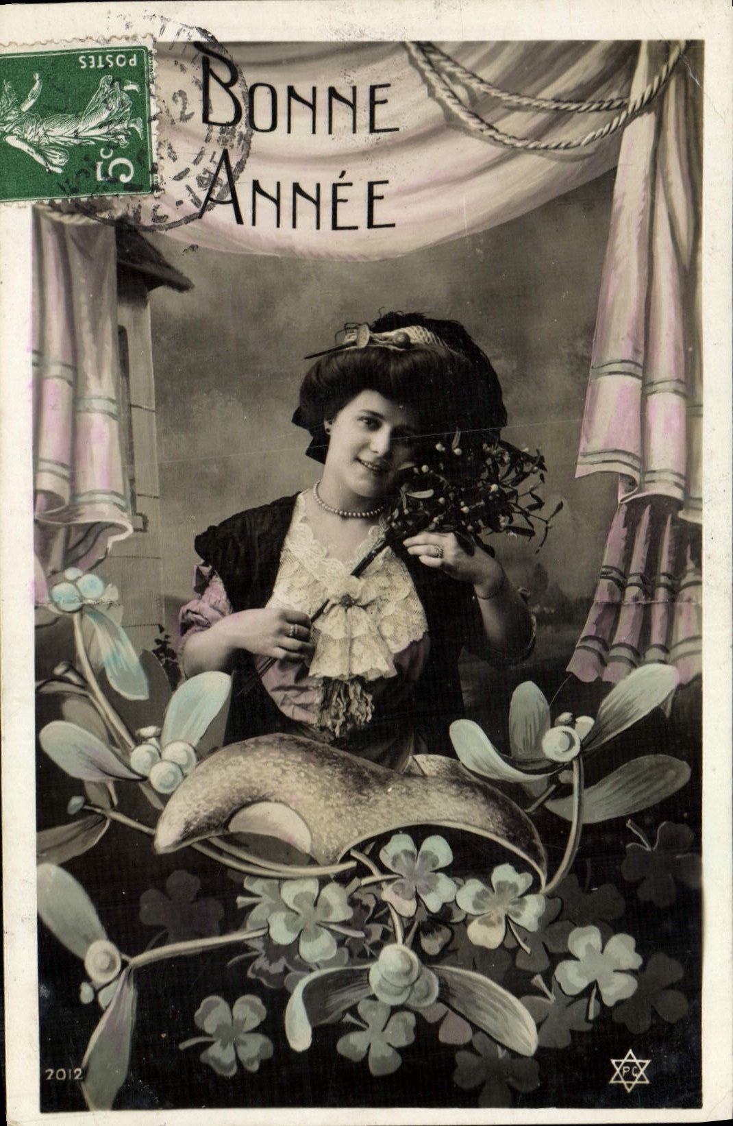 CPA Fantaisie Femme Sabot