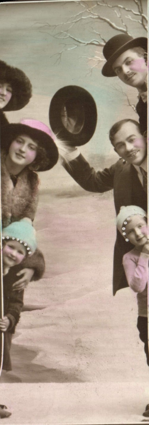 CPA Fantaisie Femmes Enfant 