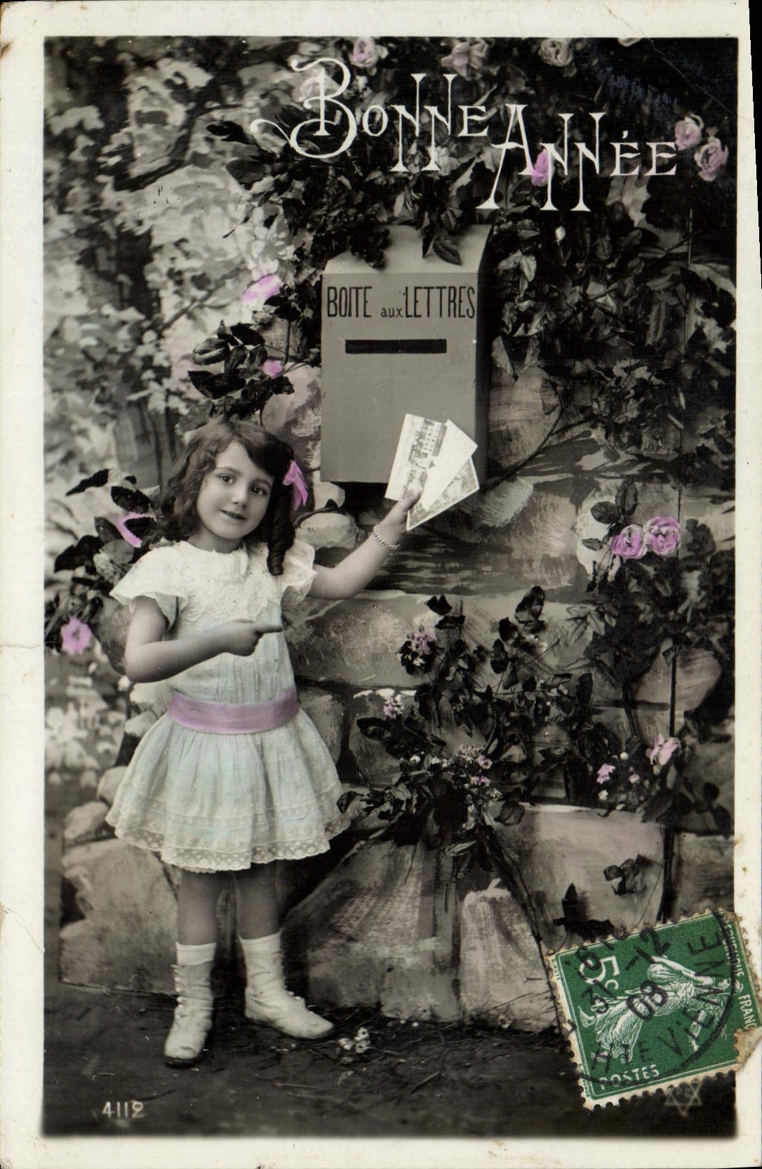 CPA Fantaisie Enfant Boite aux lettres