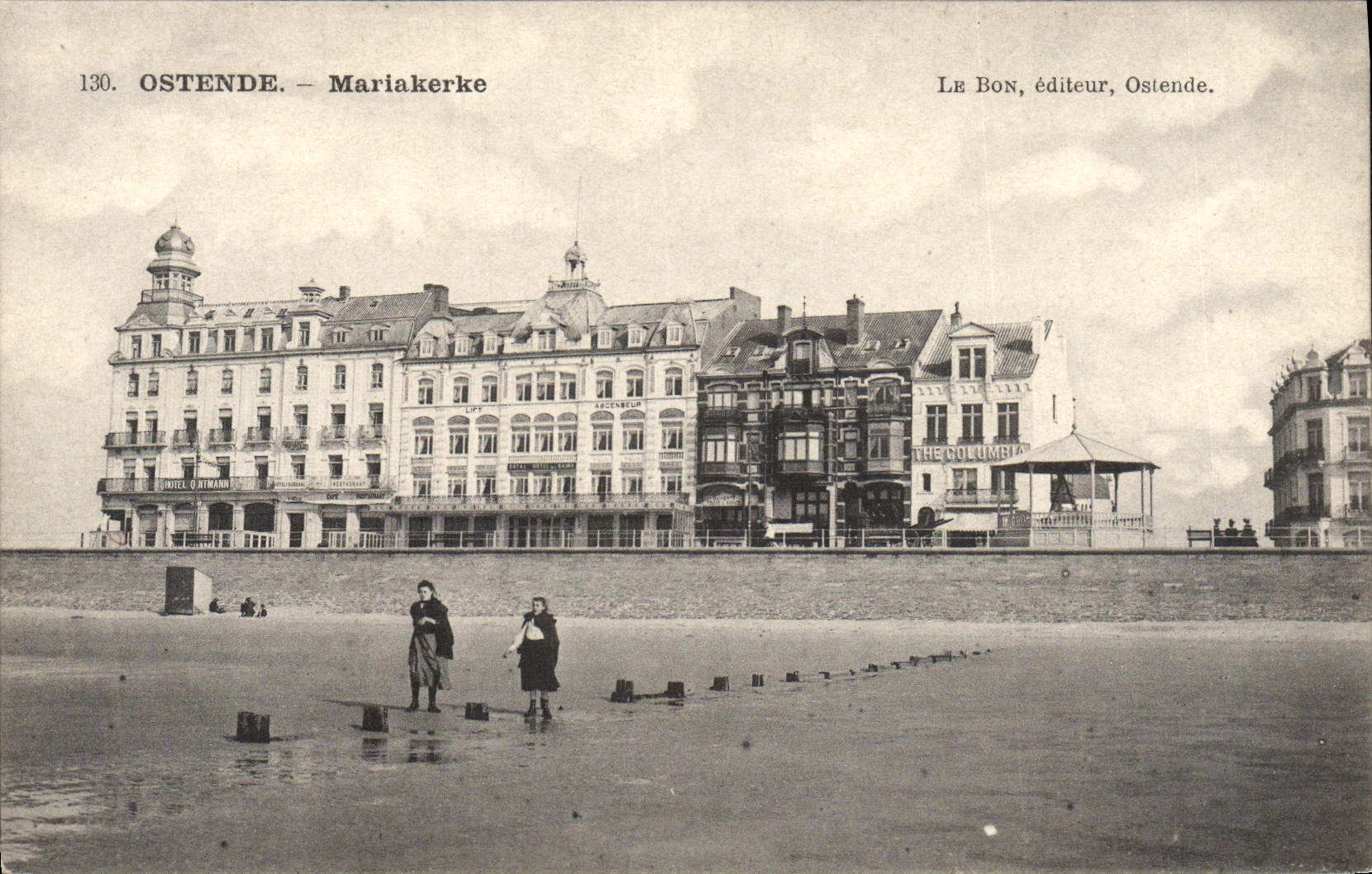 VINTAGE POSTCARD Ostend Mariakerke