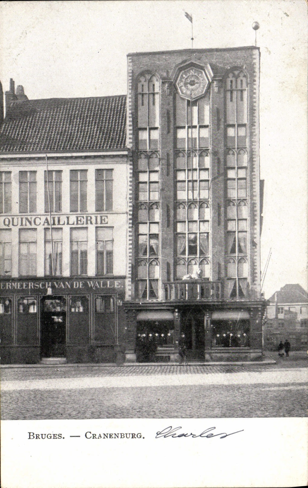 Hardware de Brujas Cranenburg de la POSTAL de la VENDIMIA