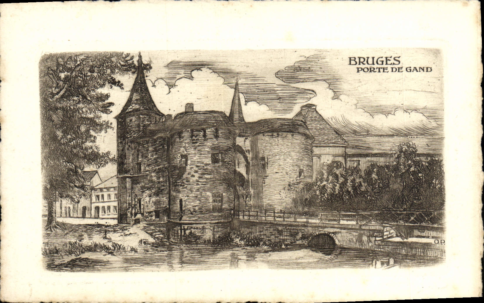 CPA Bruges Porte de Gand