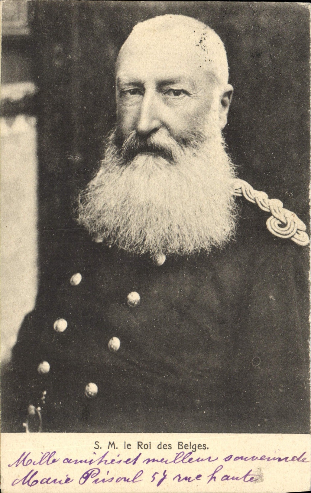 CPA SM Le Roi de Belges