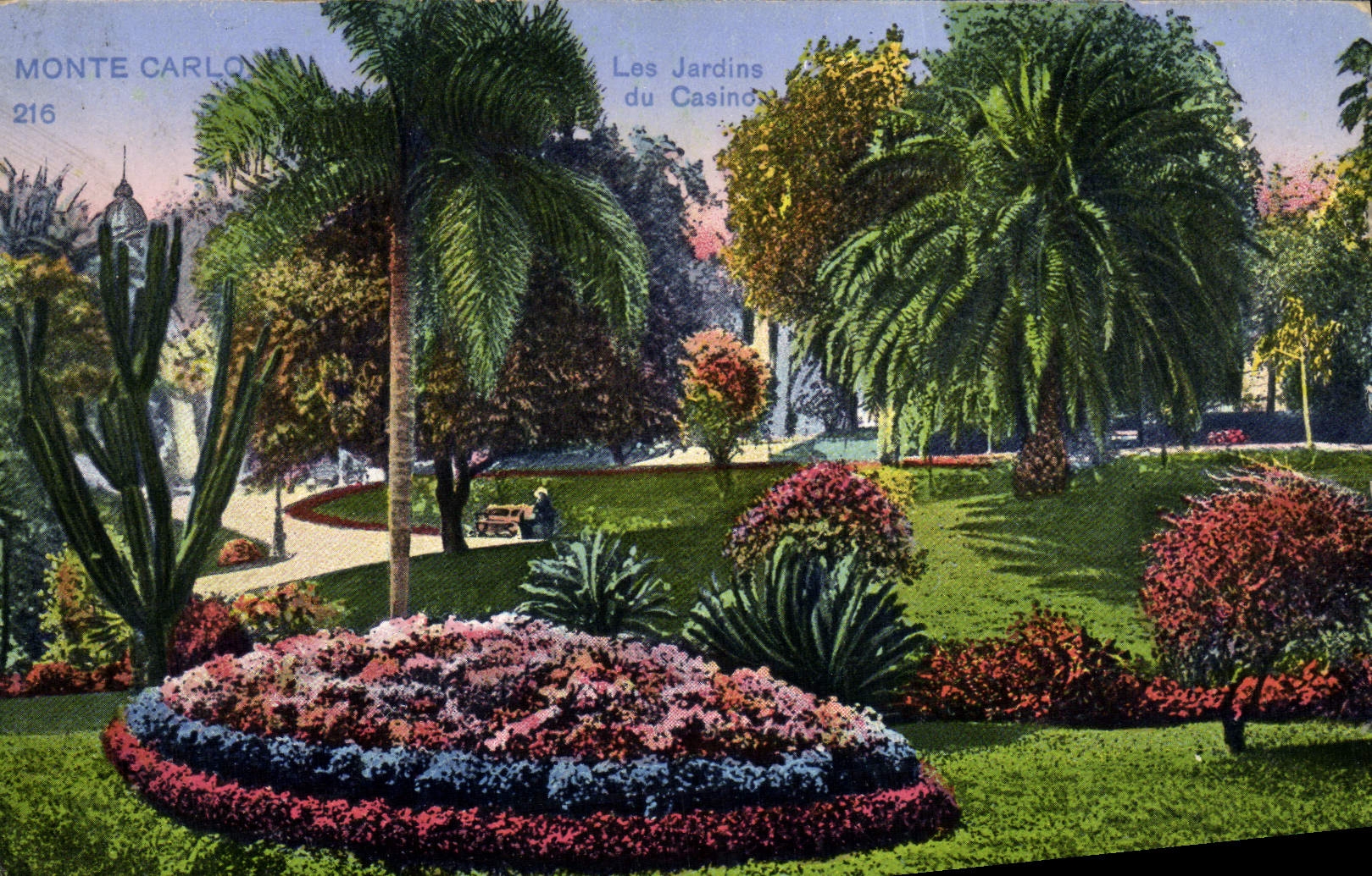 CPA Monaco Monte Carlo Les Jardins du casino