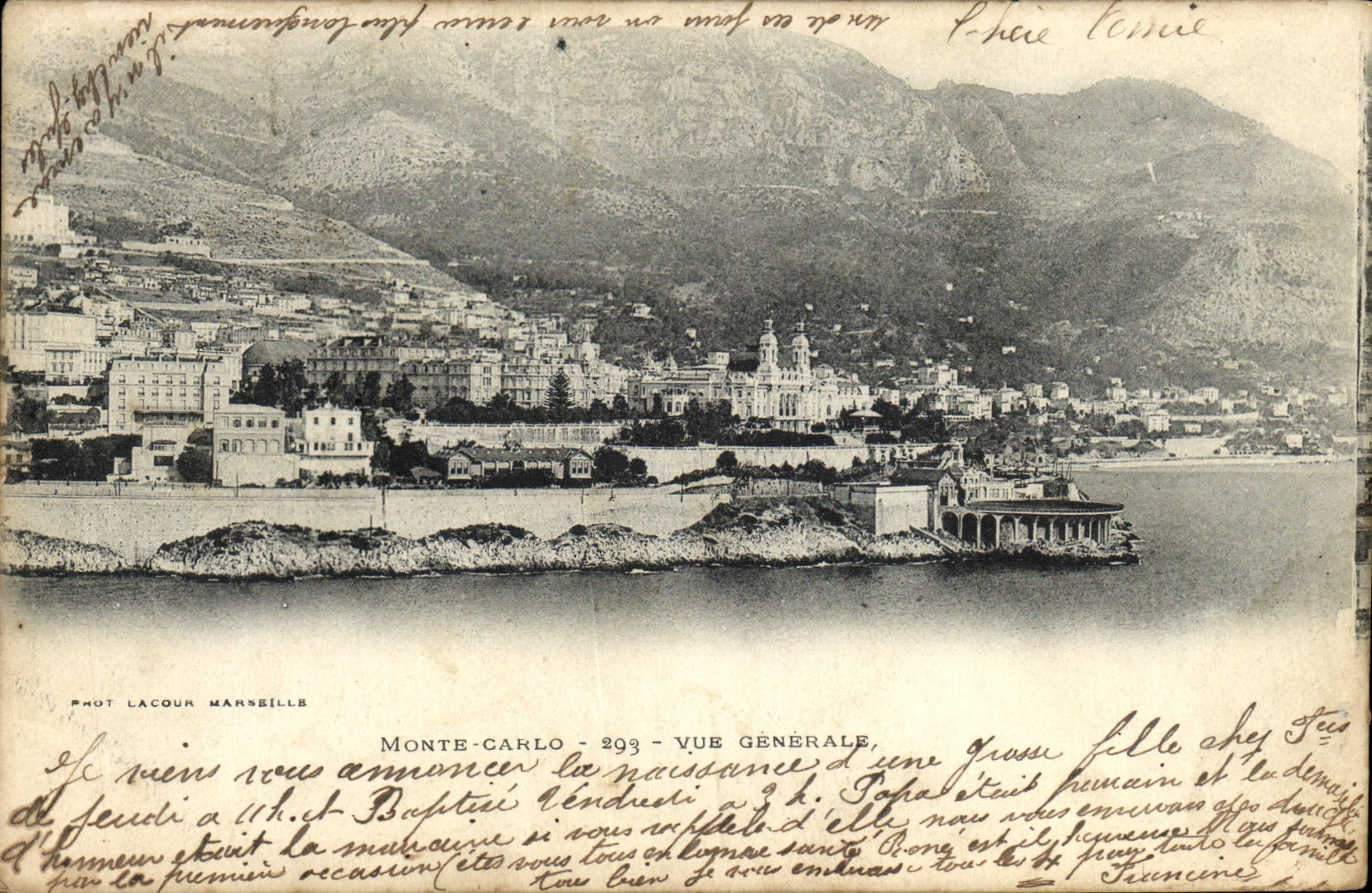CPA Monaco Monte Carlo Vue generale