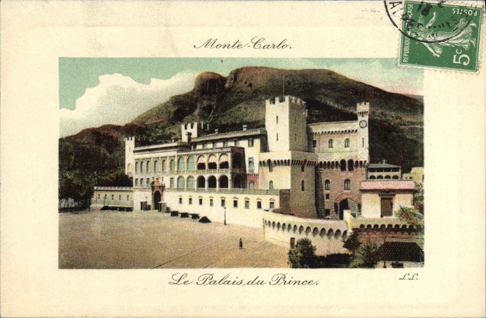 CPA Monaco Monte Carlo Le palais du prince