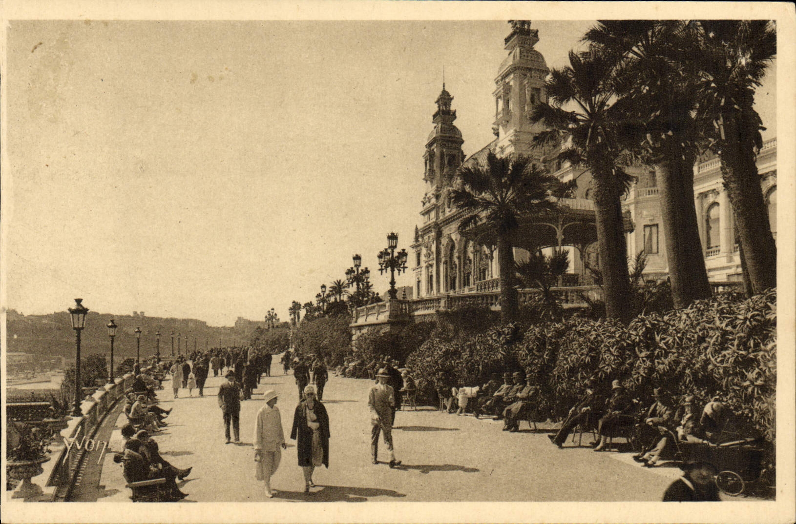 CPA Monaco Monte Carlo Terrasse et jardin du casino