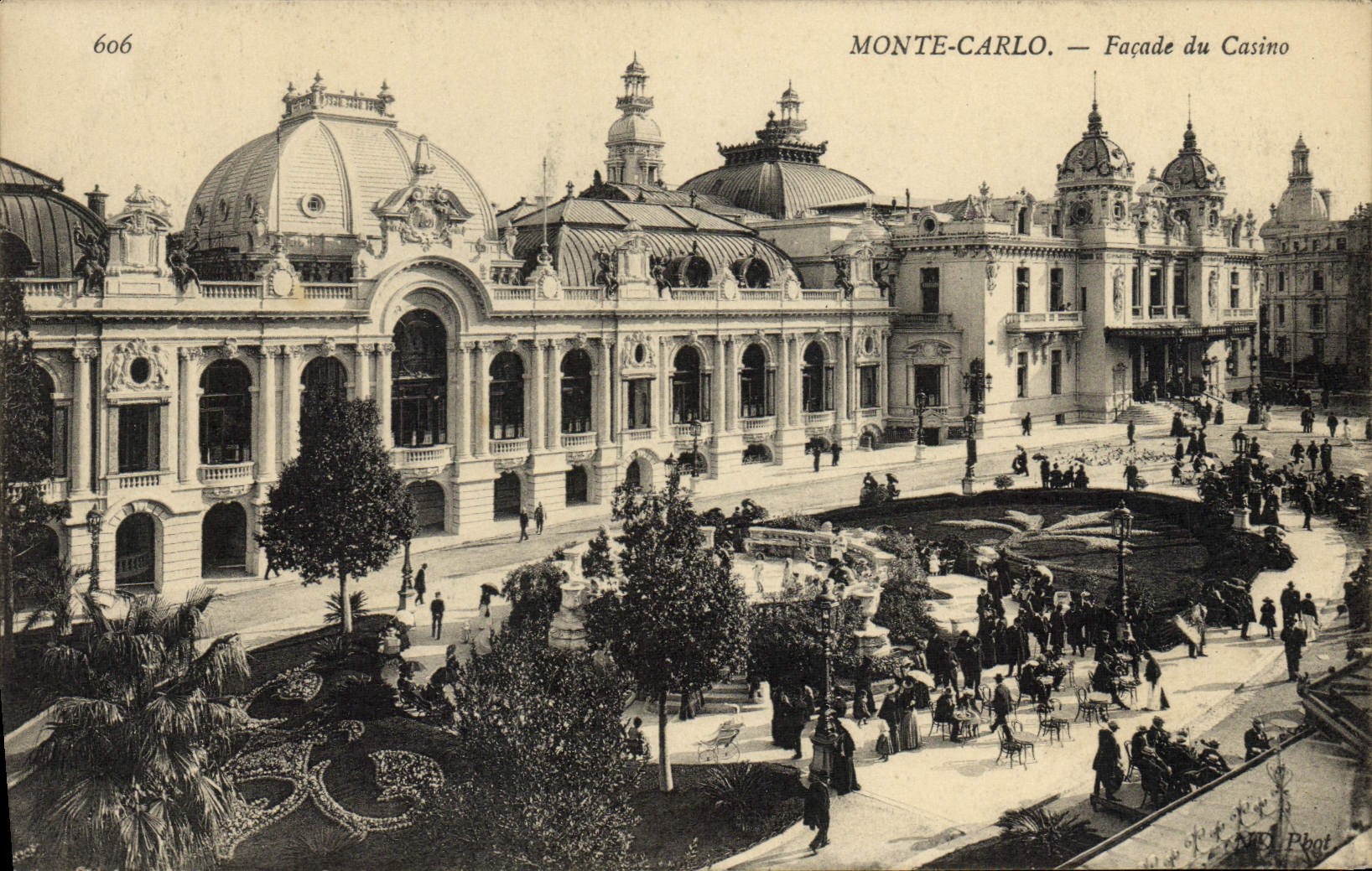 CPA Monaco Facade du casino