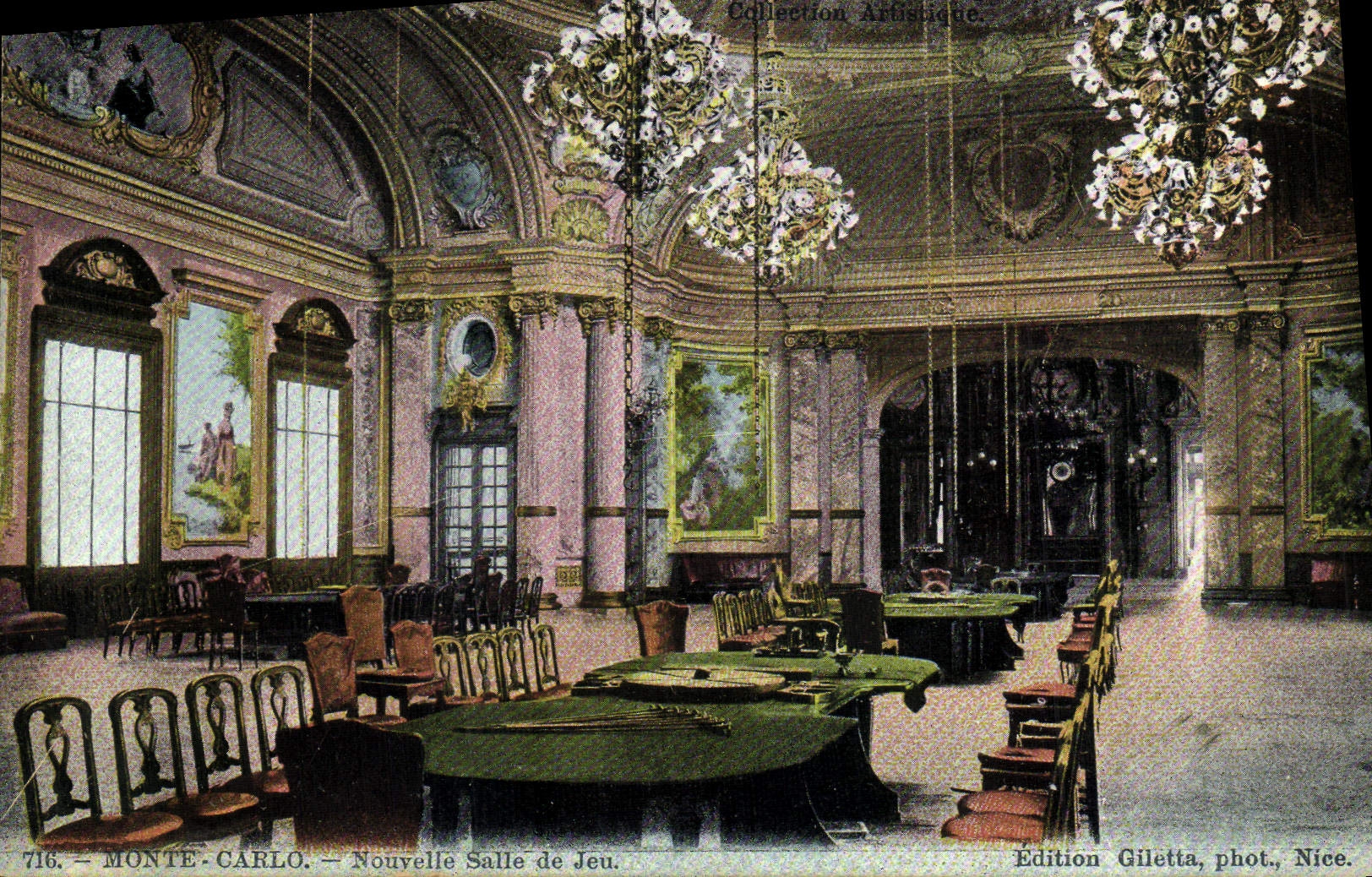 CPA Monte Carlo Nouvelle Salle de Jeu