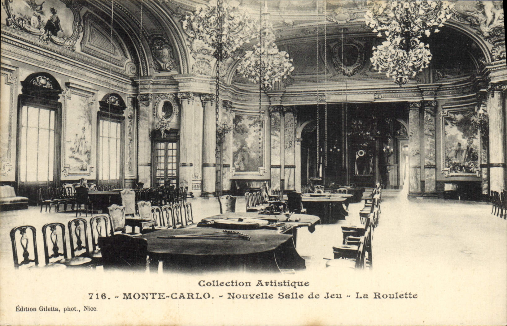 CPA Monte Carlo Nouvelle Salle de Jeu La roulette