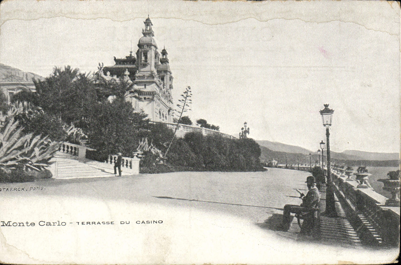 CPA Monte Carlo terrasse Du Casino