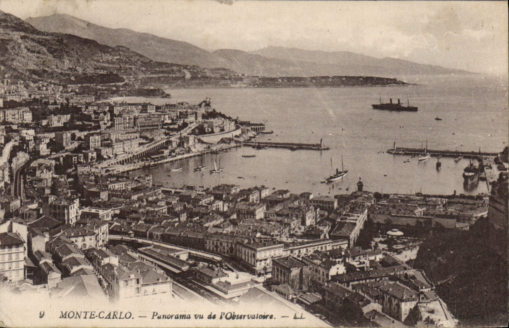 CPA Monte Panorama Vu de l'observatoire