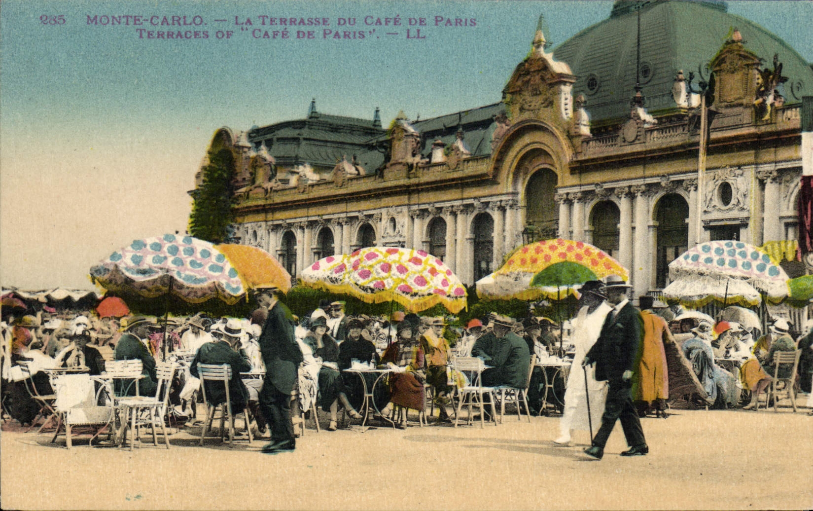 CPA Monte Carlo La Terrasse du cafe de Paris 