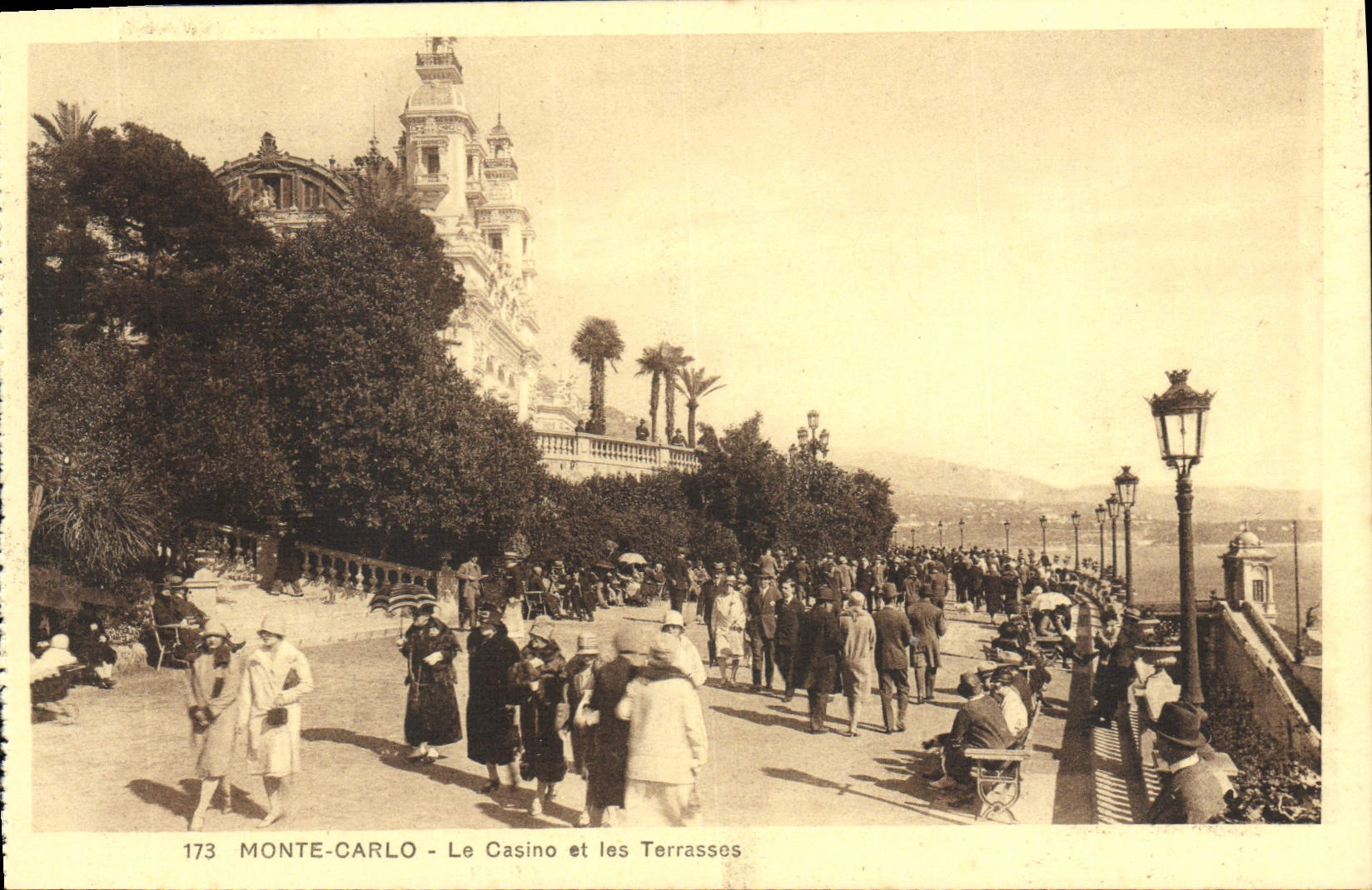 CPA Monaco Monte Carlo Le Casino et les Terrasses