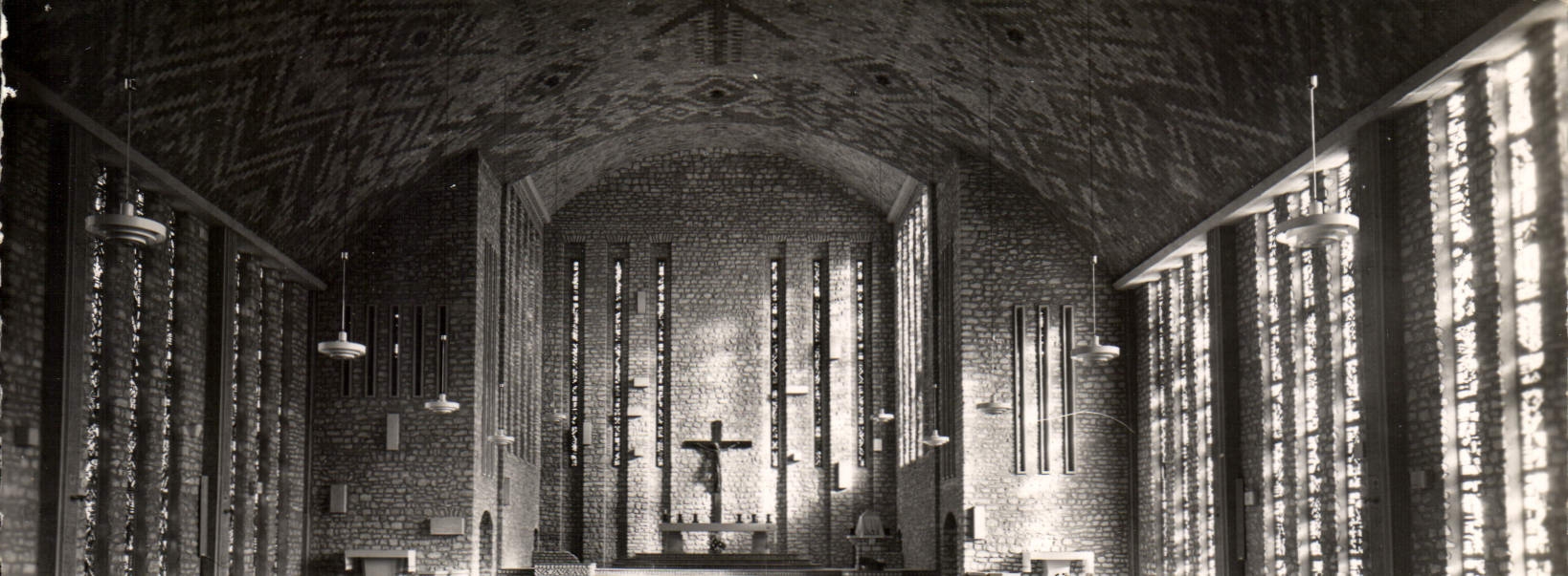 MODERN CARD Mediating Marie Parish Vative Church of the Release of Paris Serurier Boulevard