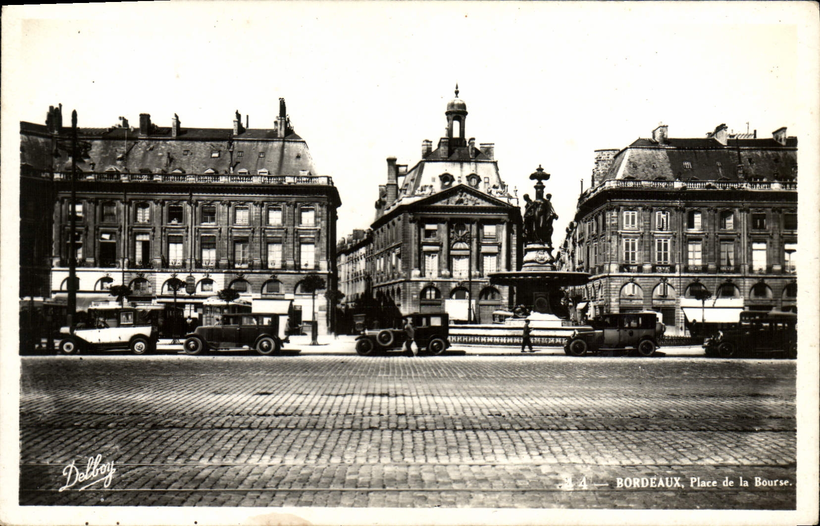MODERN CARD Bordeaux Places Stock Exchange