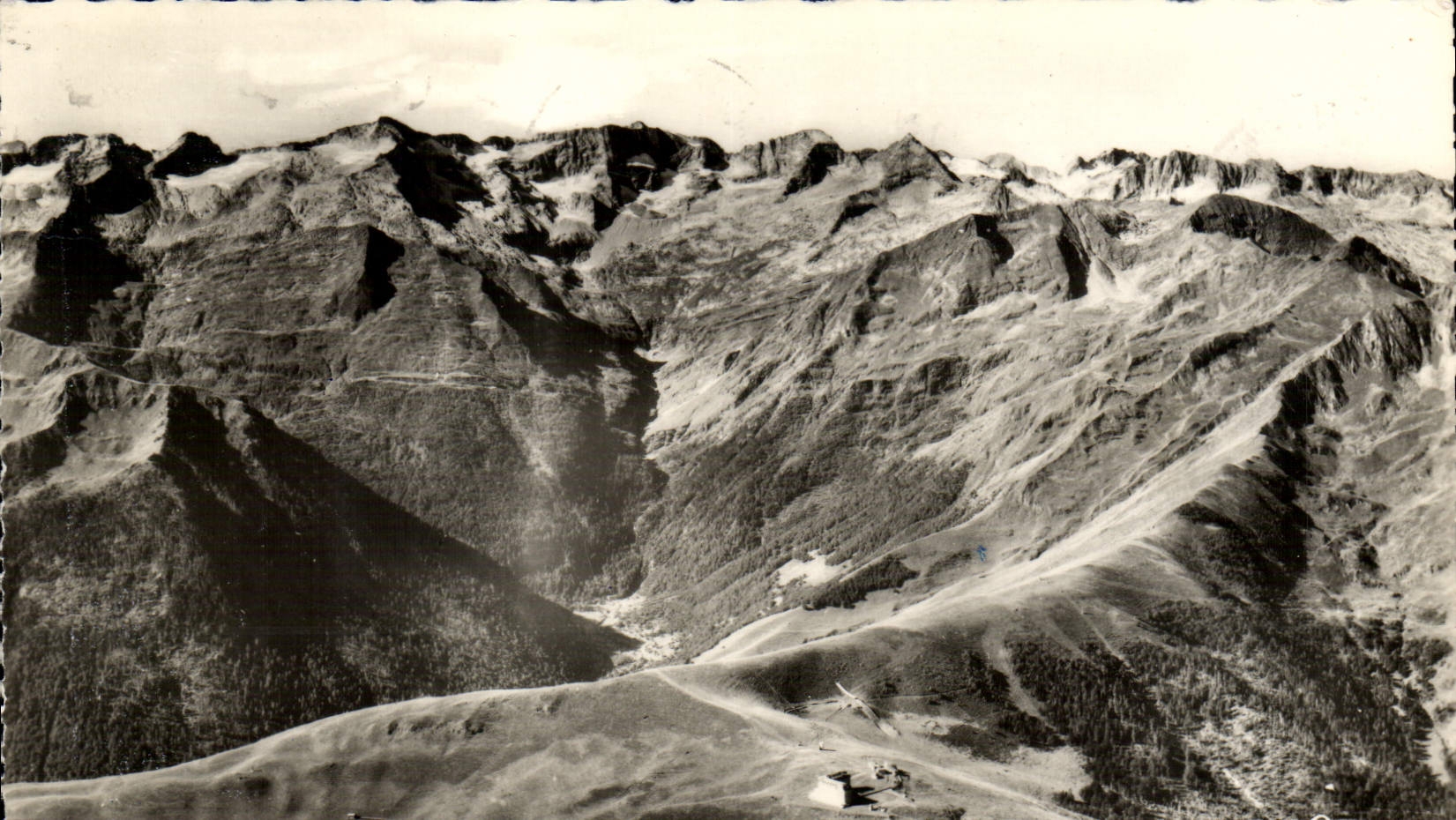 MODERN CARD Superbagneres View