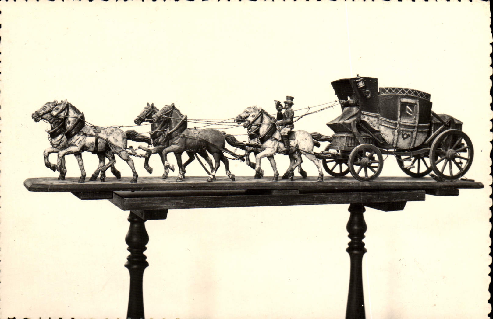 MODERN CARD Museum of the old post office the High Building site Limeray Austrian Diligence