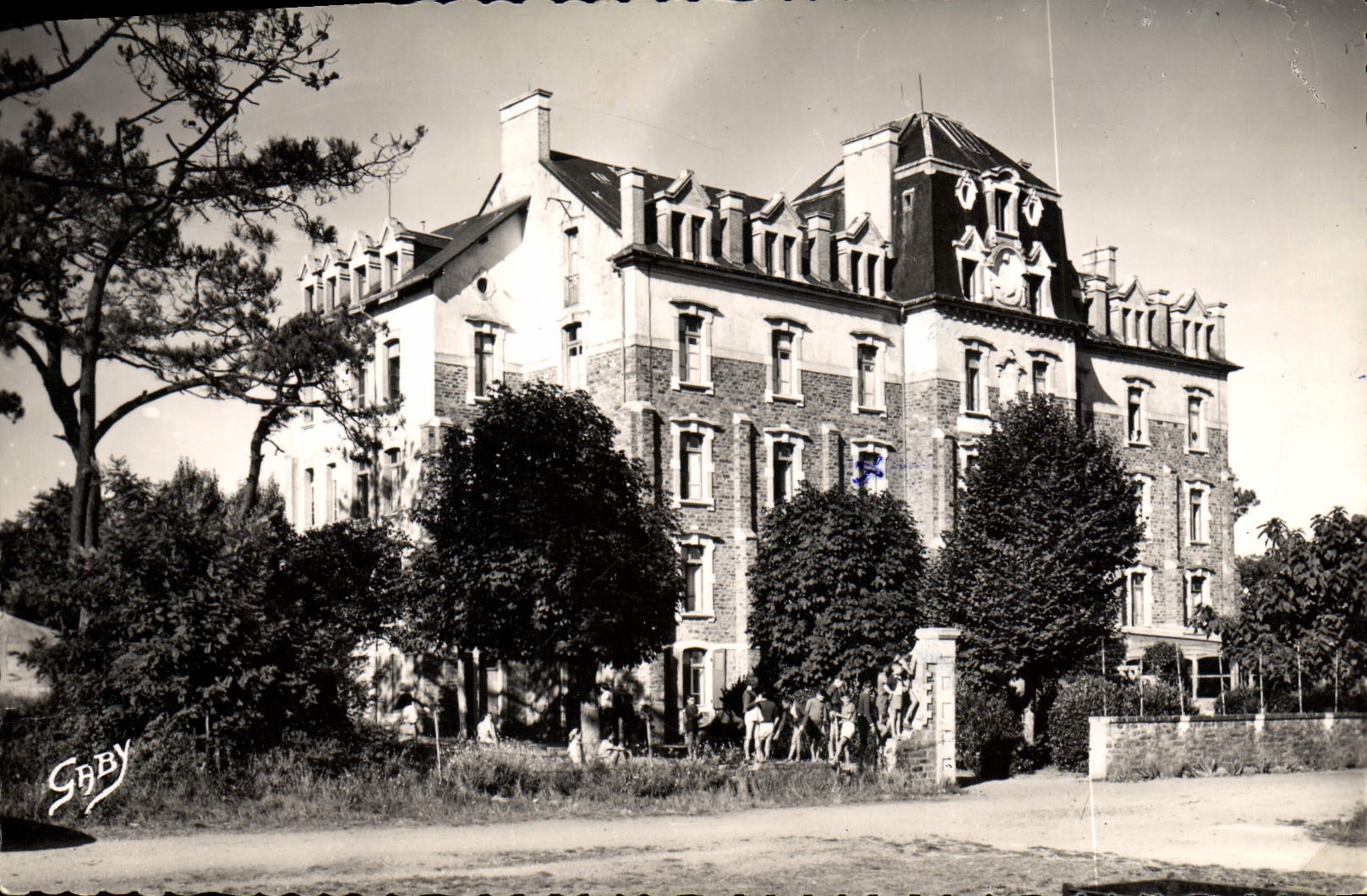 POSTAL MODERNA Sables d'Olonne la colonia del ISCED de los niños de los pinos