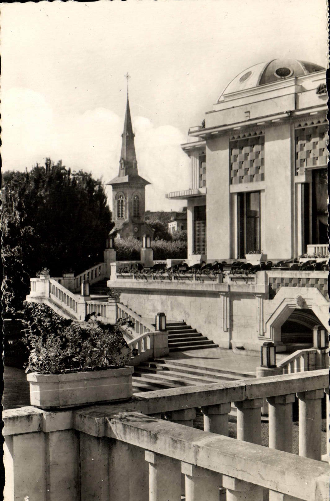 POSTAL MODERNA Vittel el casino y la cámara acorazada St. Louis