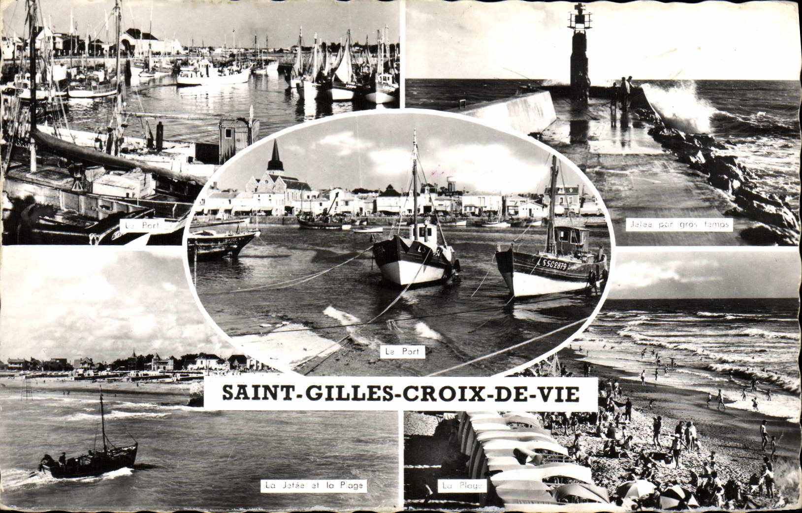 MODERN CARD Holy Gilles Croix de Vie