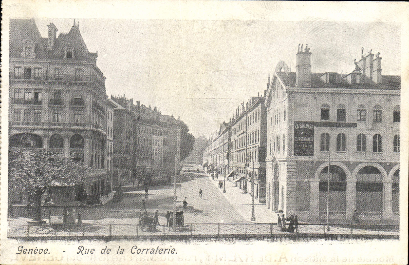 CPA Geneva Rue de la Corraterie