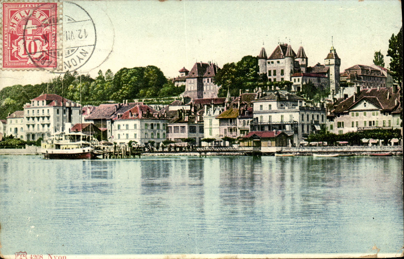 VINTAGE POSTCARD Nvon