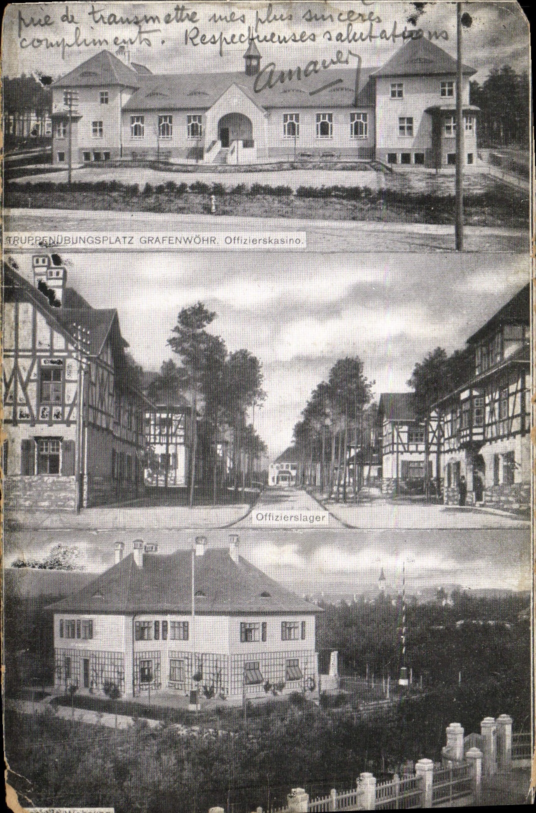 VINTAGE POSTCARD Grafenwohr