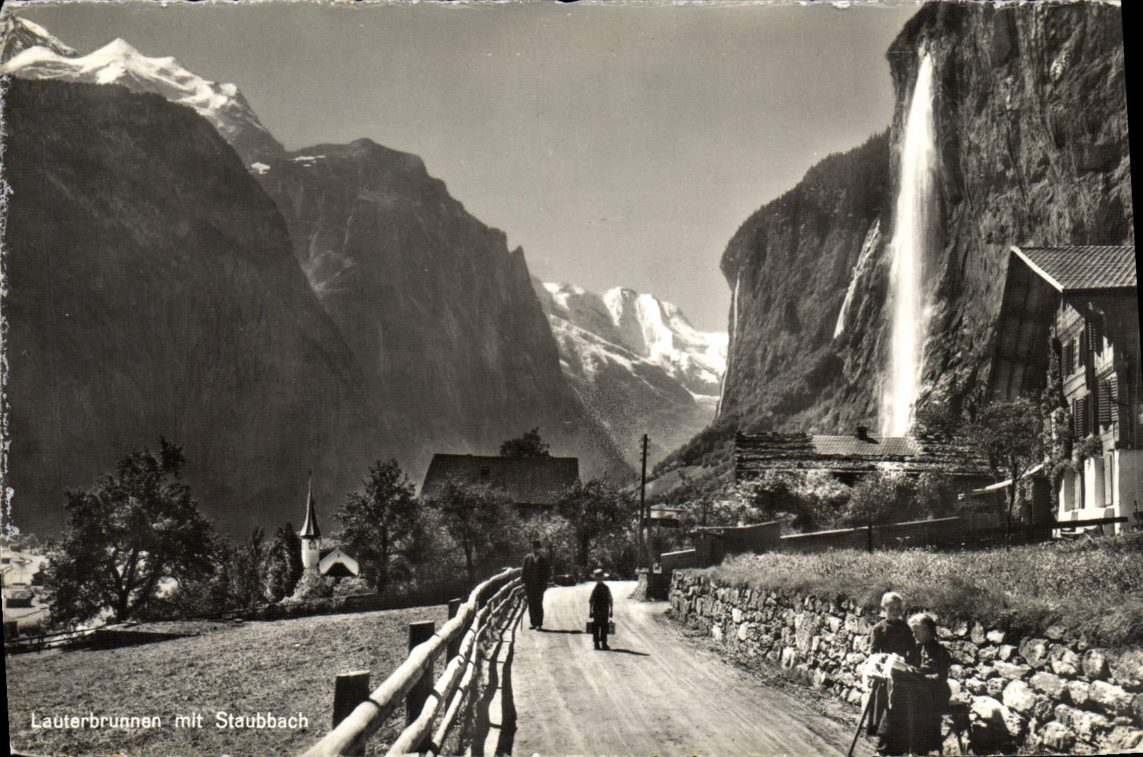 MODERN CARD Lauterbrunnen MIT Staubbach