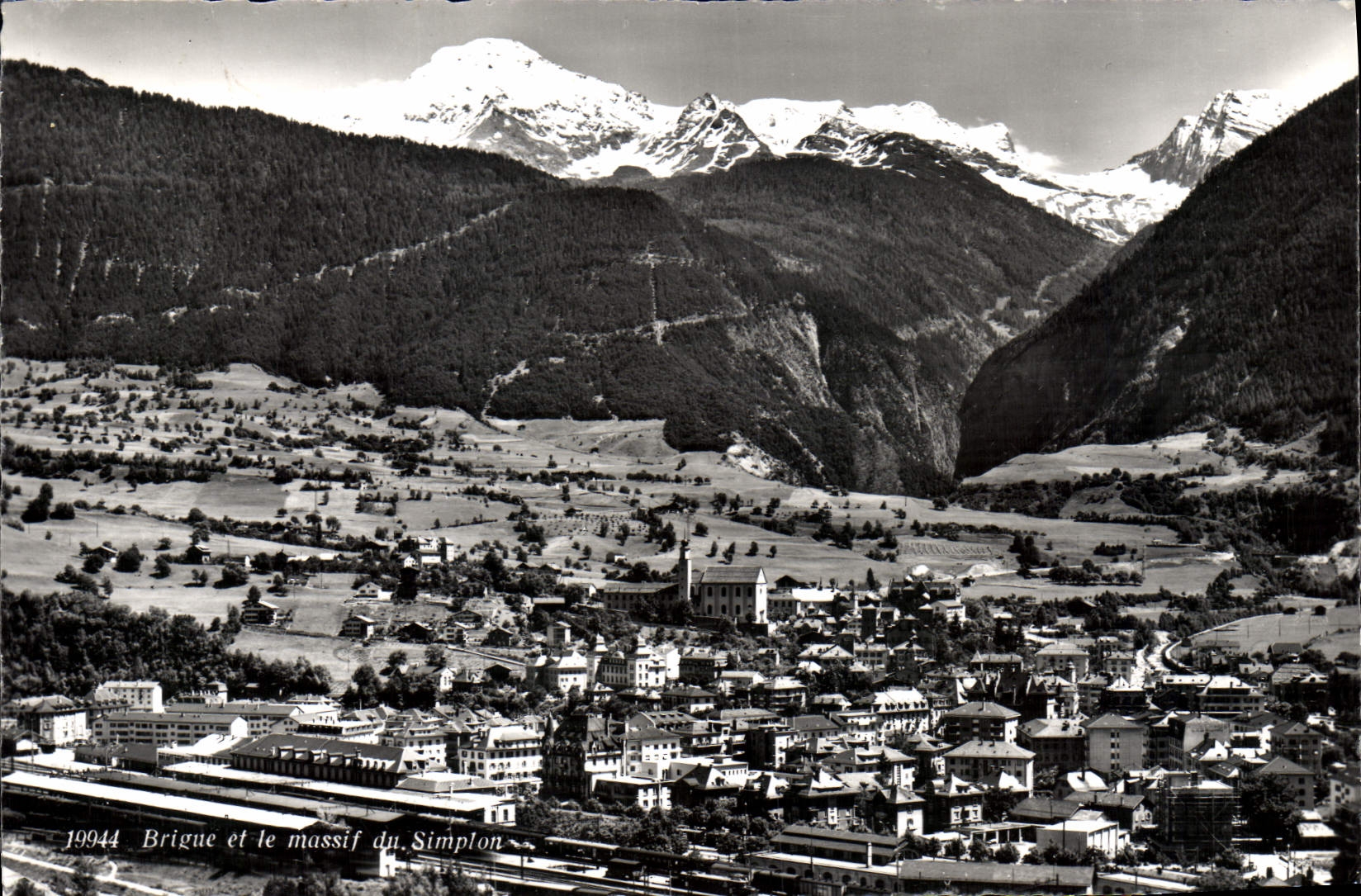 CPM Brigue Et Le Massif Du Simplon