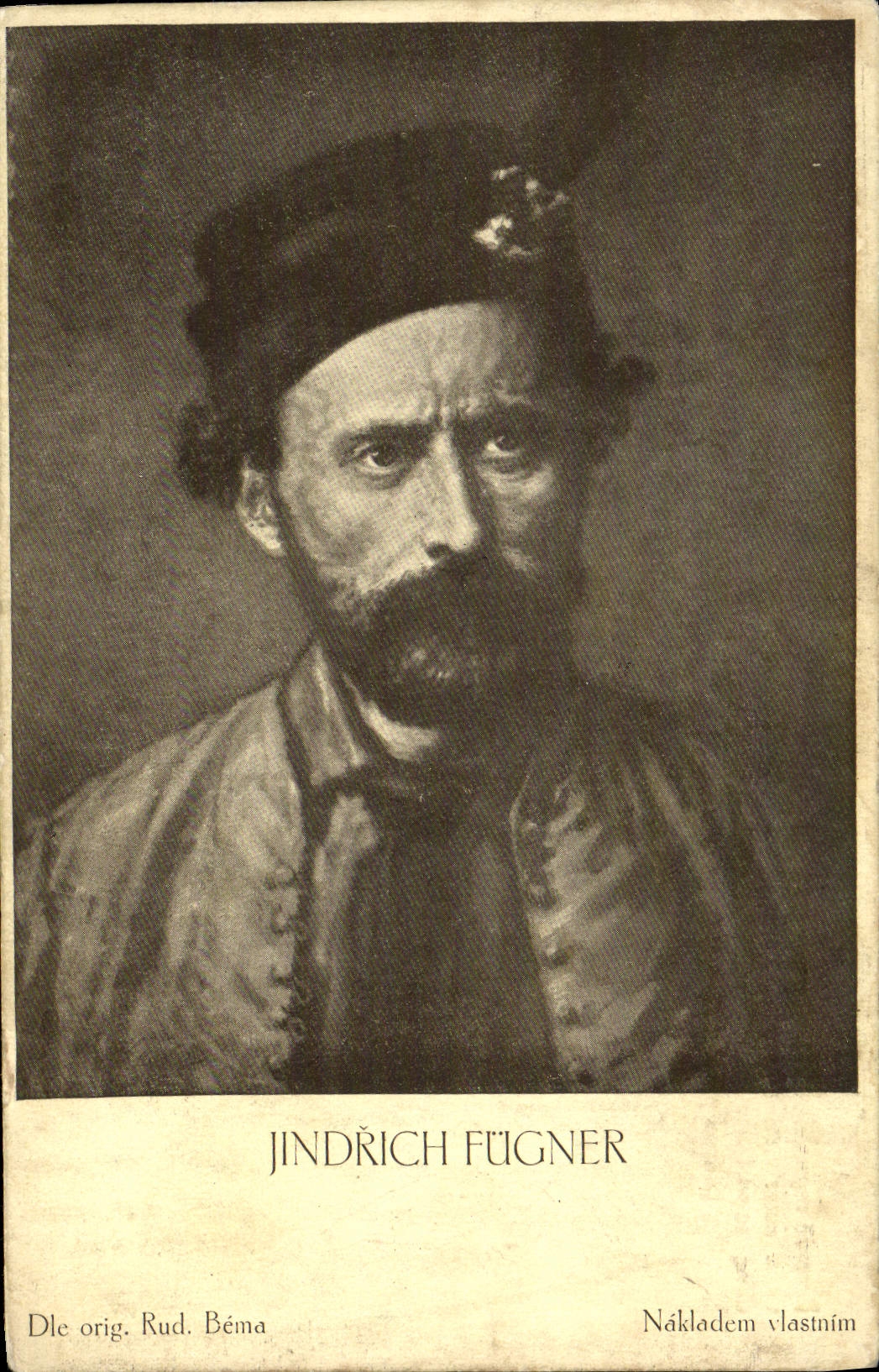 VINTAGE POSTCARD Jindrich Fugner