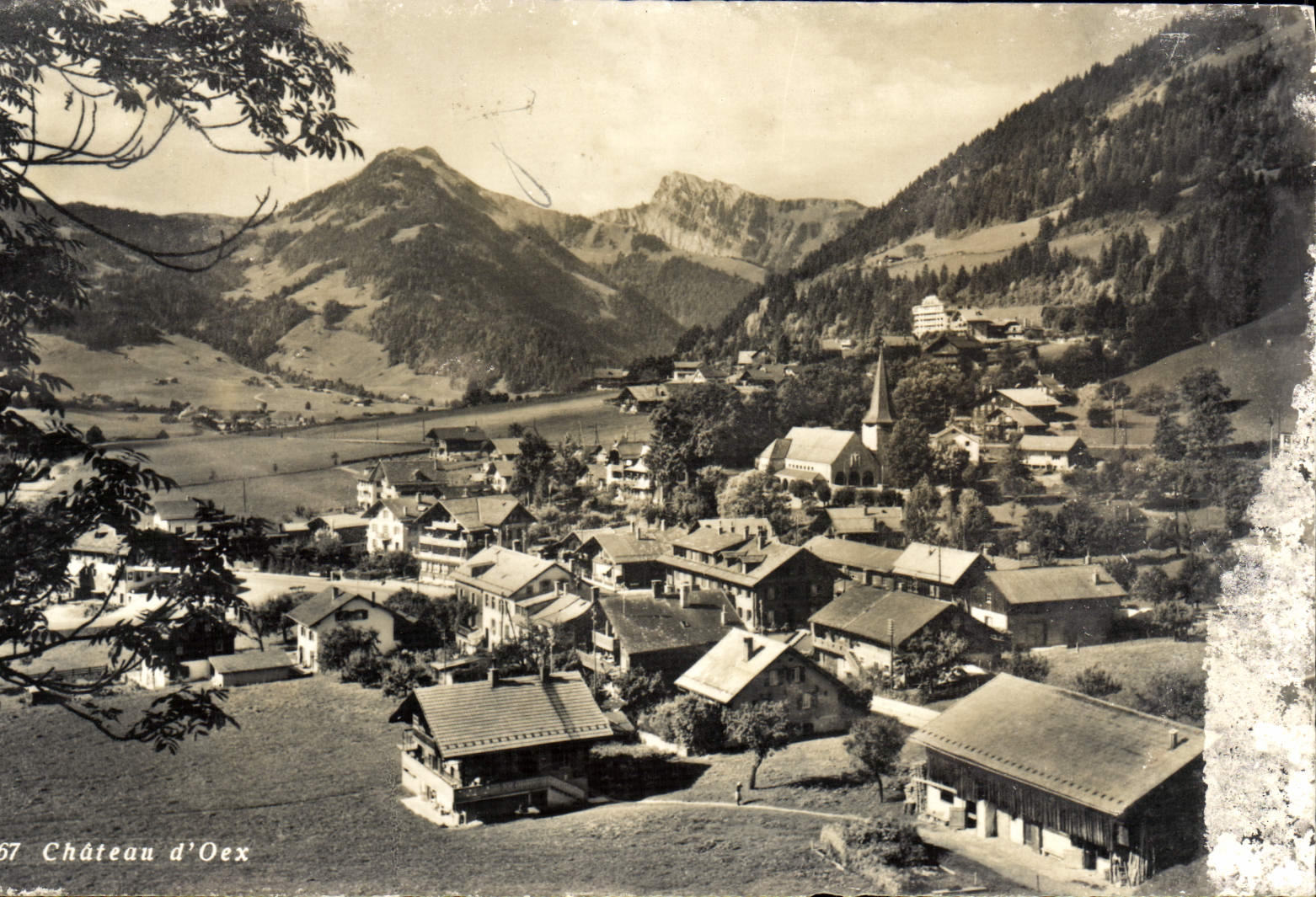 CPM Chateau d'Oex