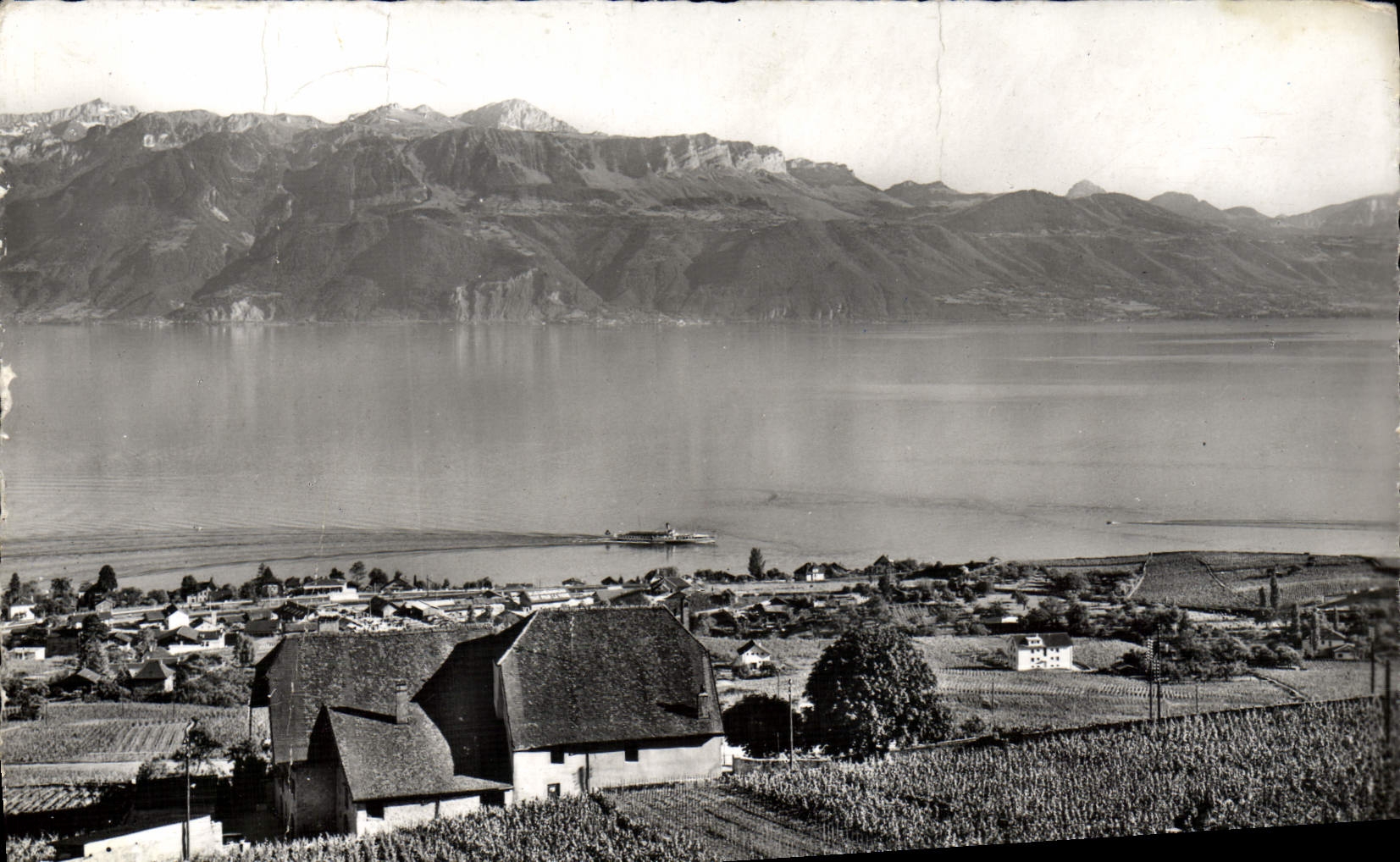 MODERN CARD Riviera Of Vaud Cully