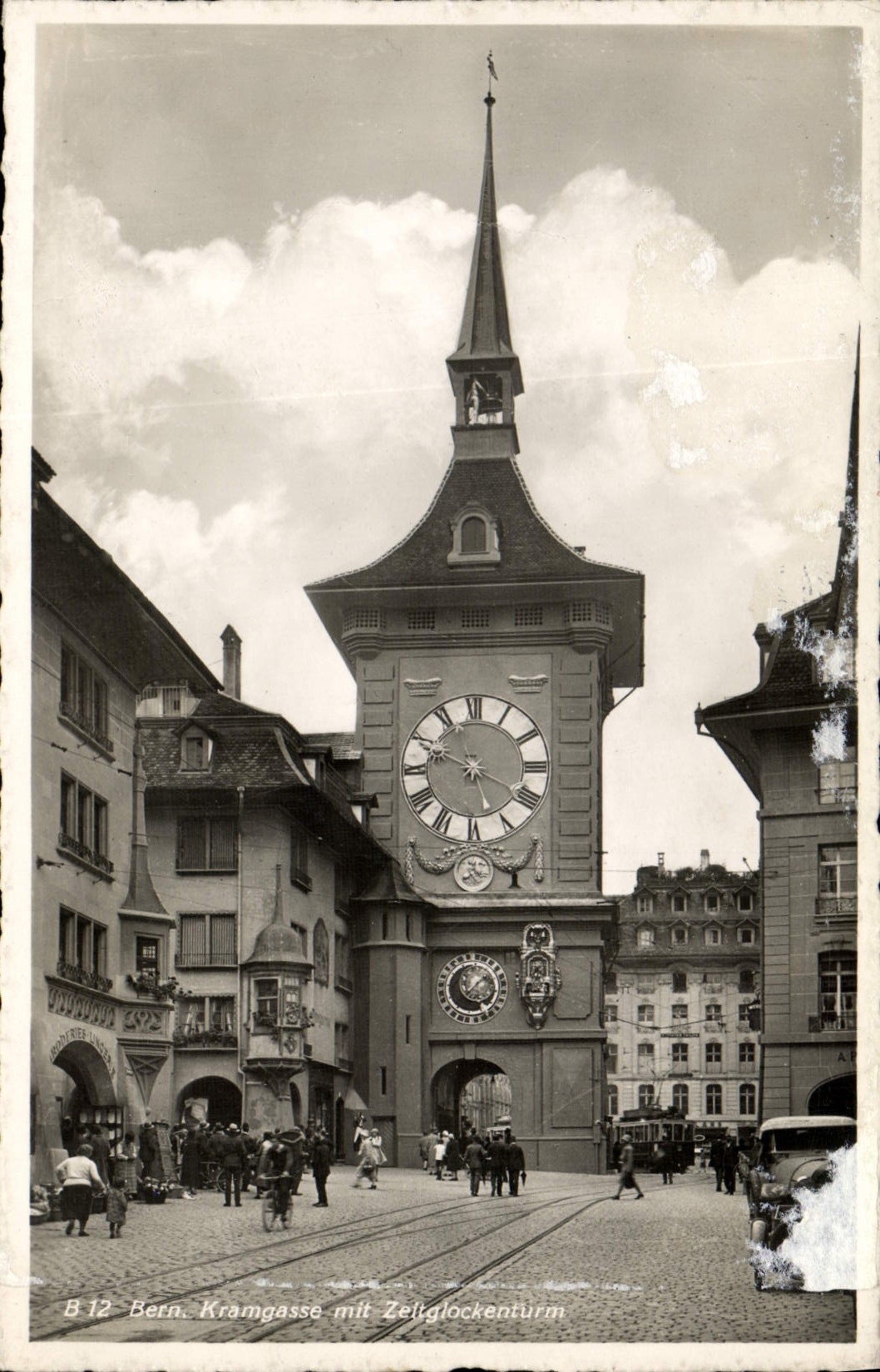 CPM Bern Kramgasse Mit Zeltglockenturm