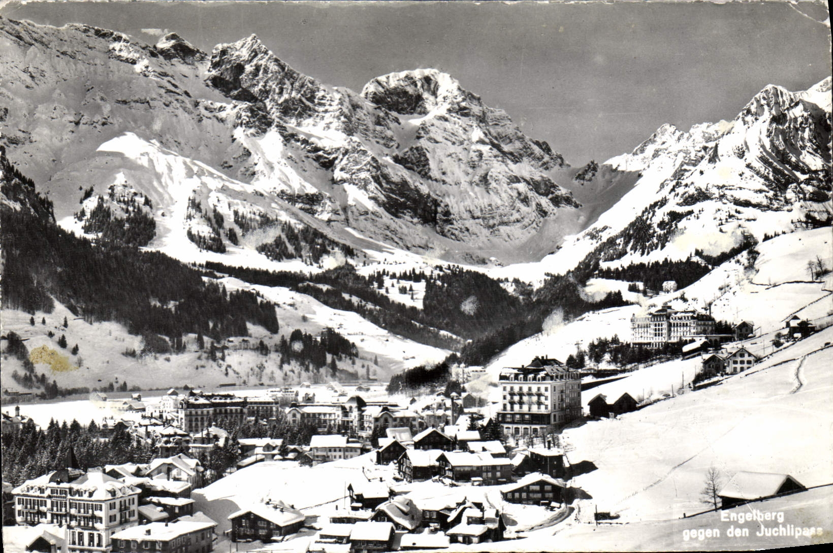 MODERN CARD Engelberg Gegen Den Juchlipes