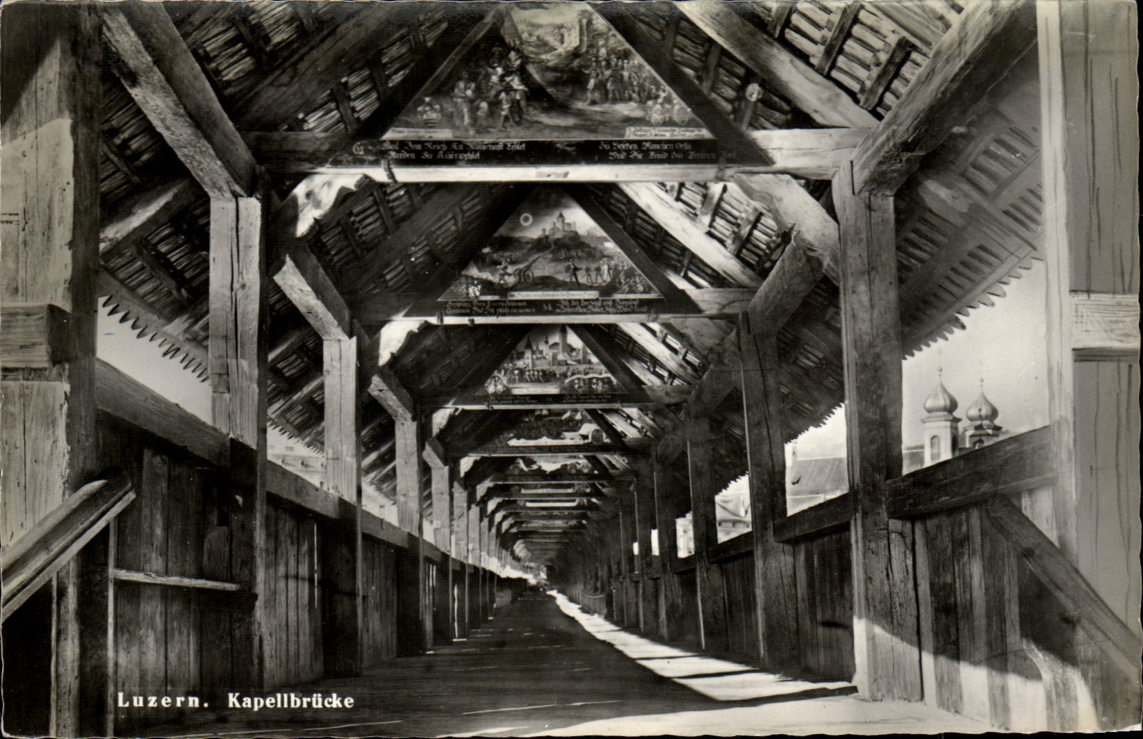 CPA Luzern Kapellbrucke