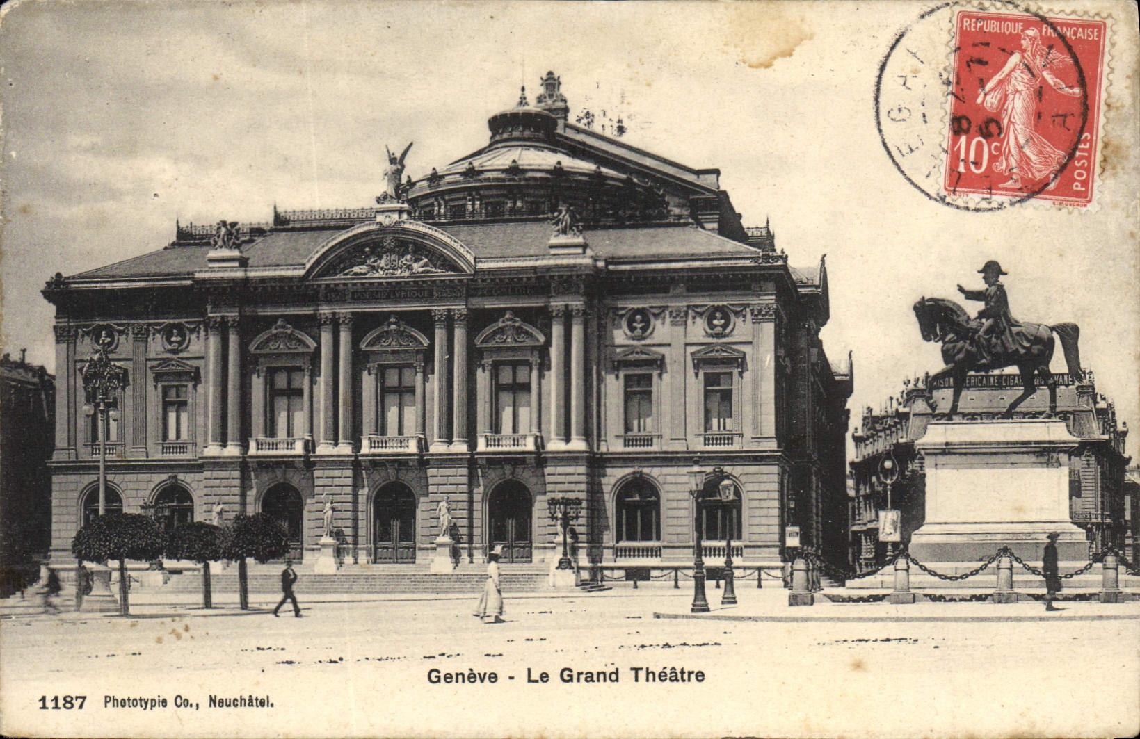CPA Geneve Le Grand Theatre