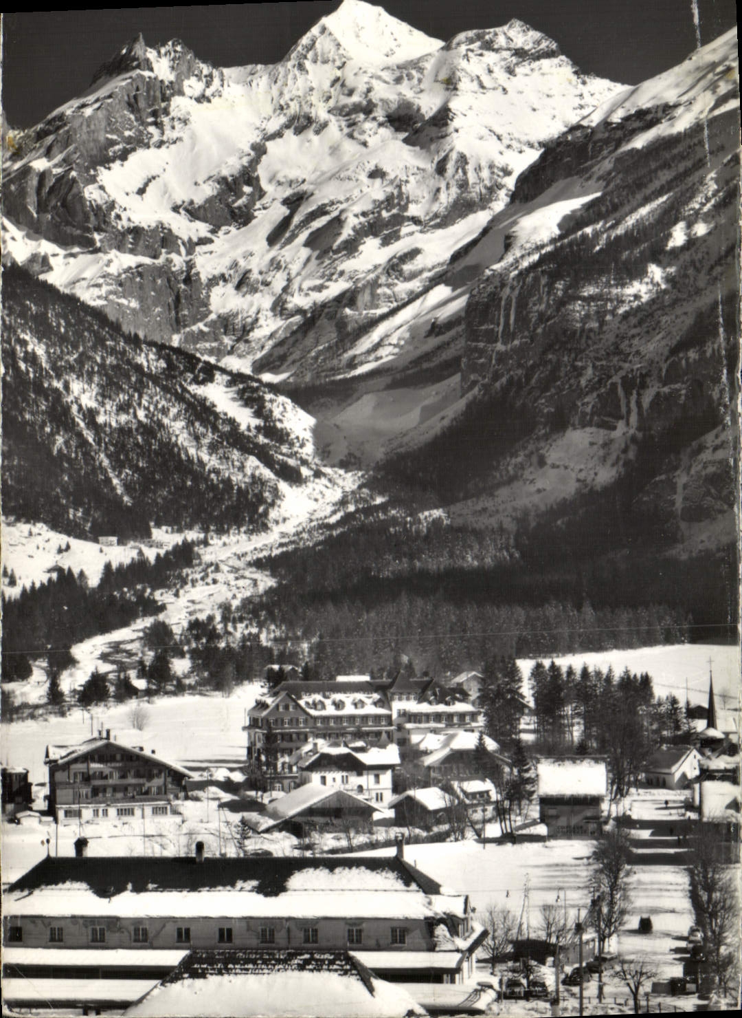 MODERN CARD Kandersteg Blumlisalp