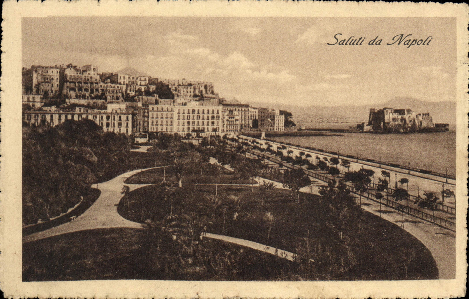 CPA Saluti Da Napoli