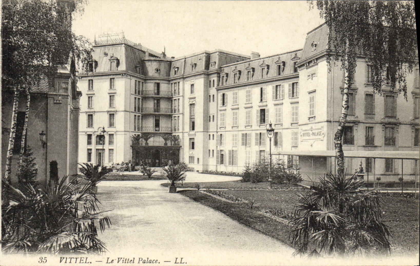 Hotel luxe de Vittel Vittel De de la POSTAL de la VENDIMIA