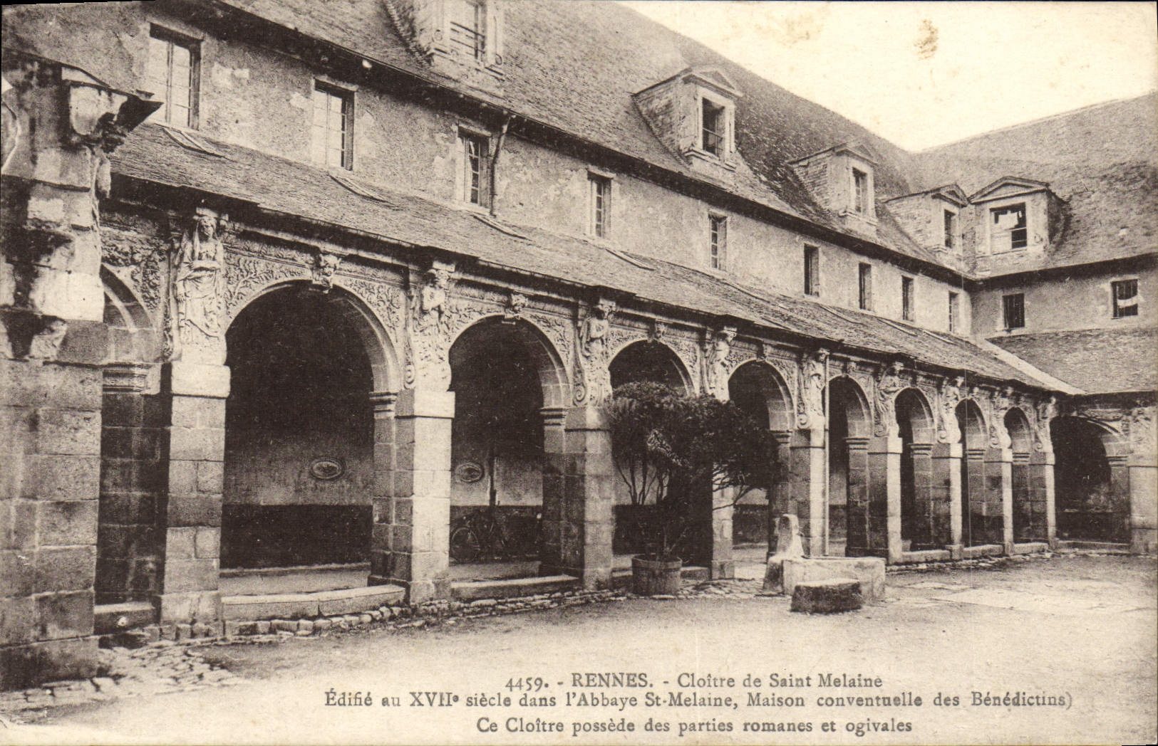 CPA Rennes Cloitre De Saint Melaine