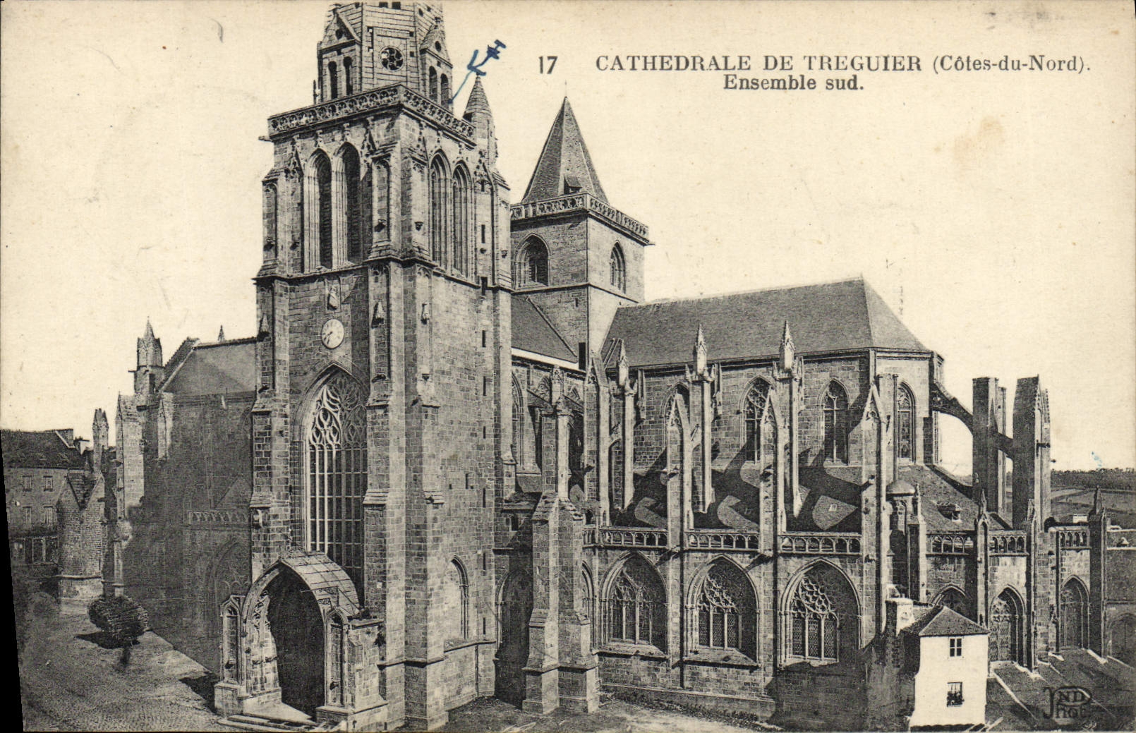 CPA Treguier Cathedrale 
