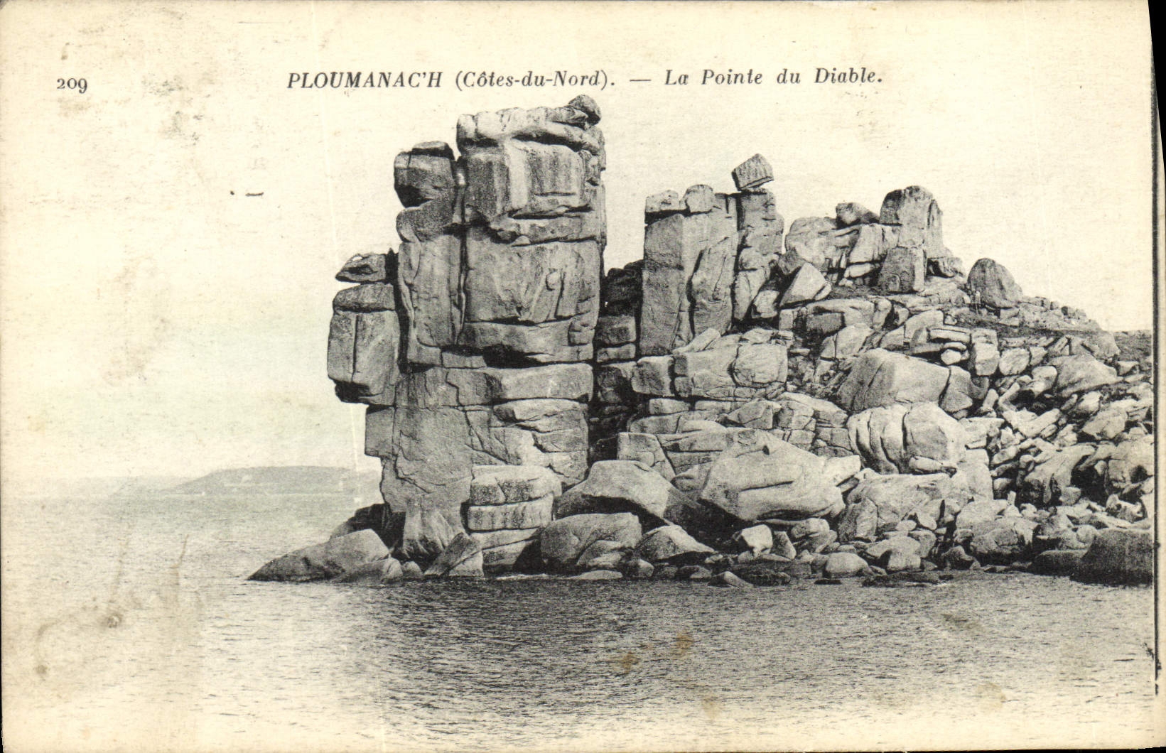 CPA Ploumanach La Pointe du Diable