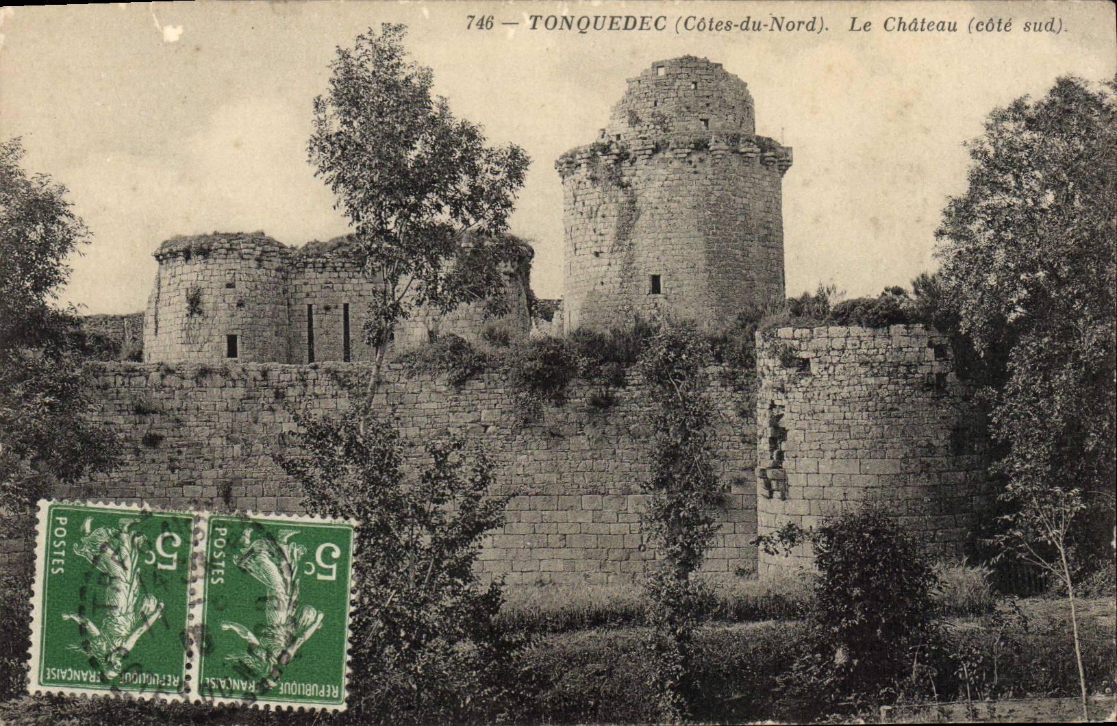 CPA Tonquedec Le Chateau 