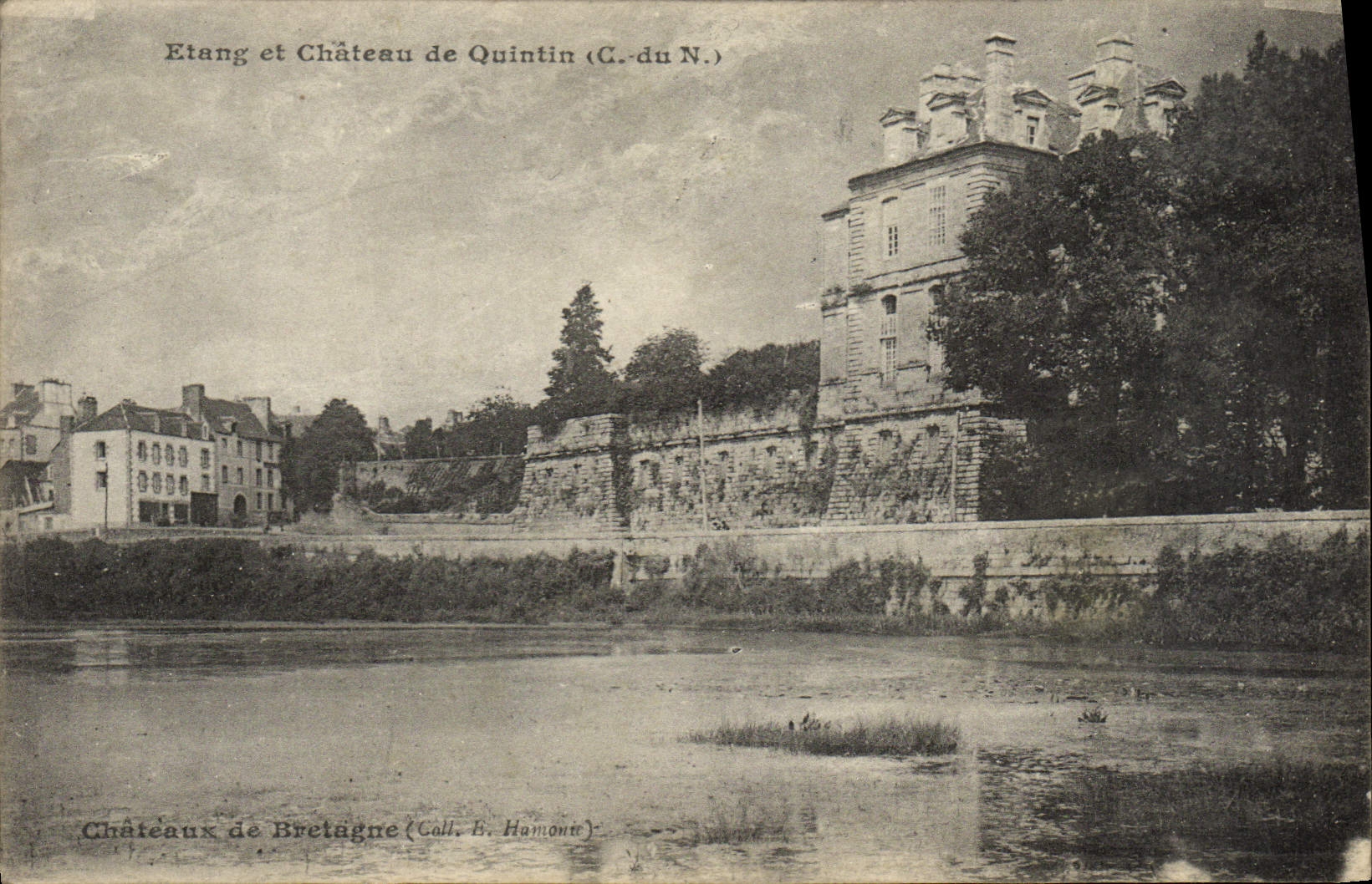 CPA Quintin Etang et Chateau 