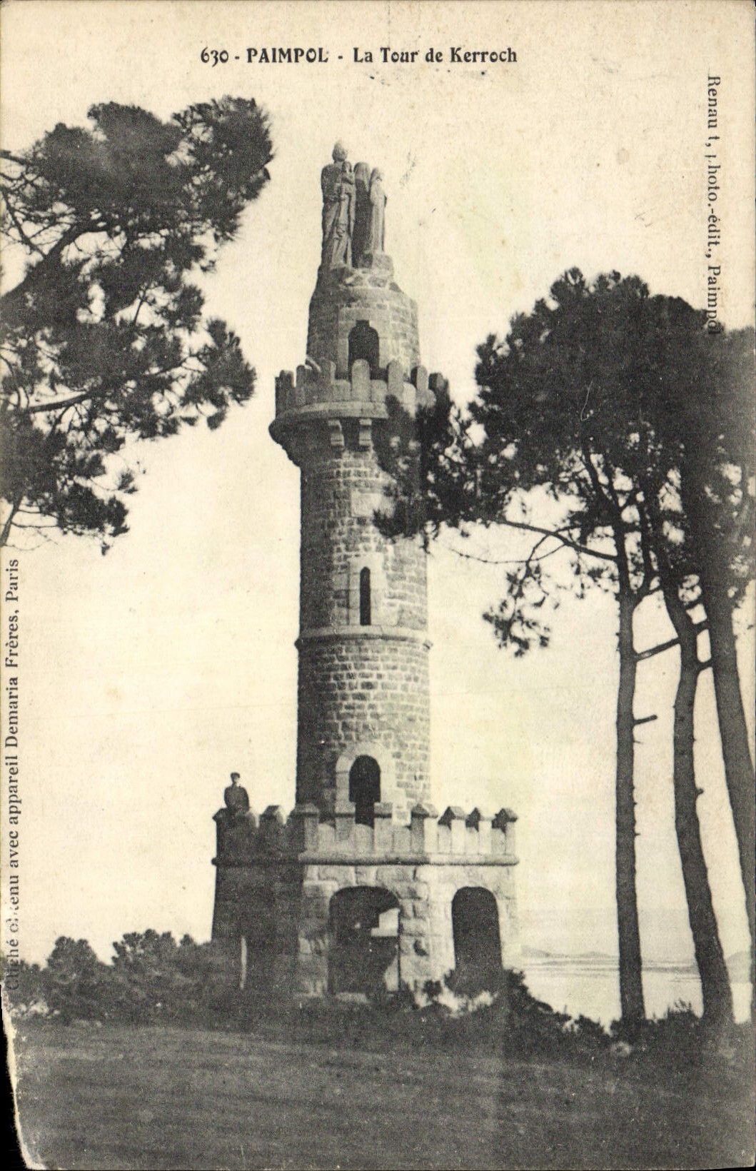 CPA Paimpol La Tour de Kerroch