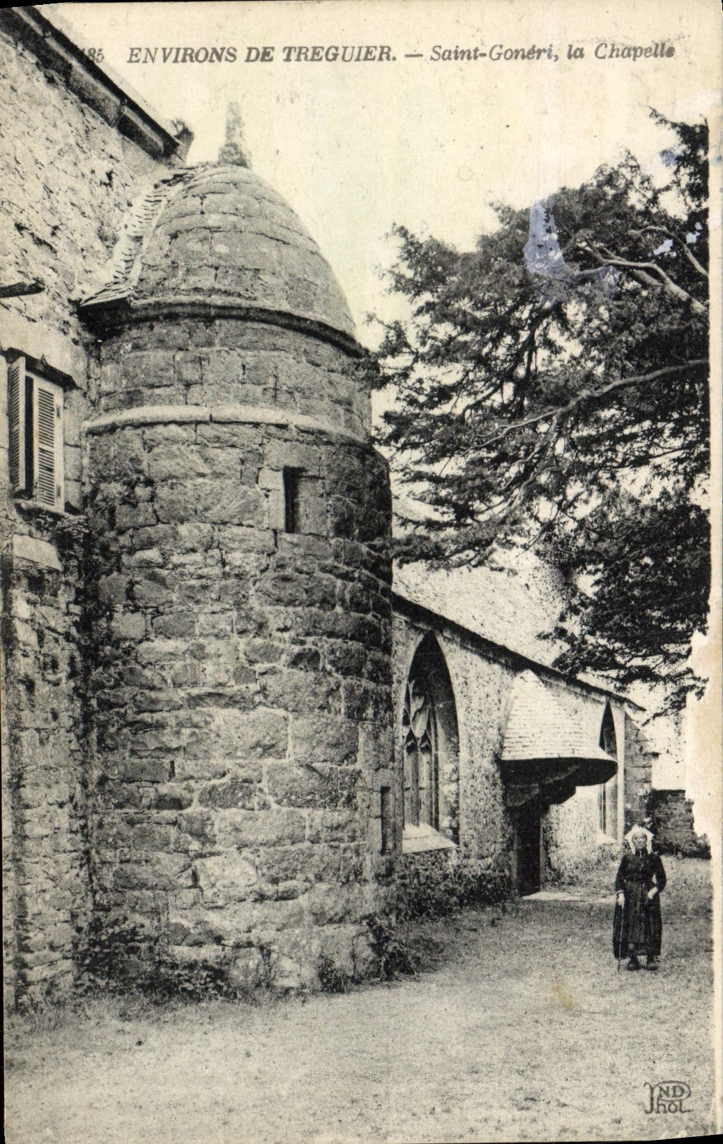 CPA Environs De Treguier Saint Goneri la Chapelle