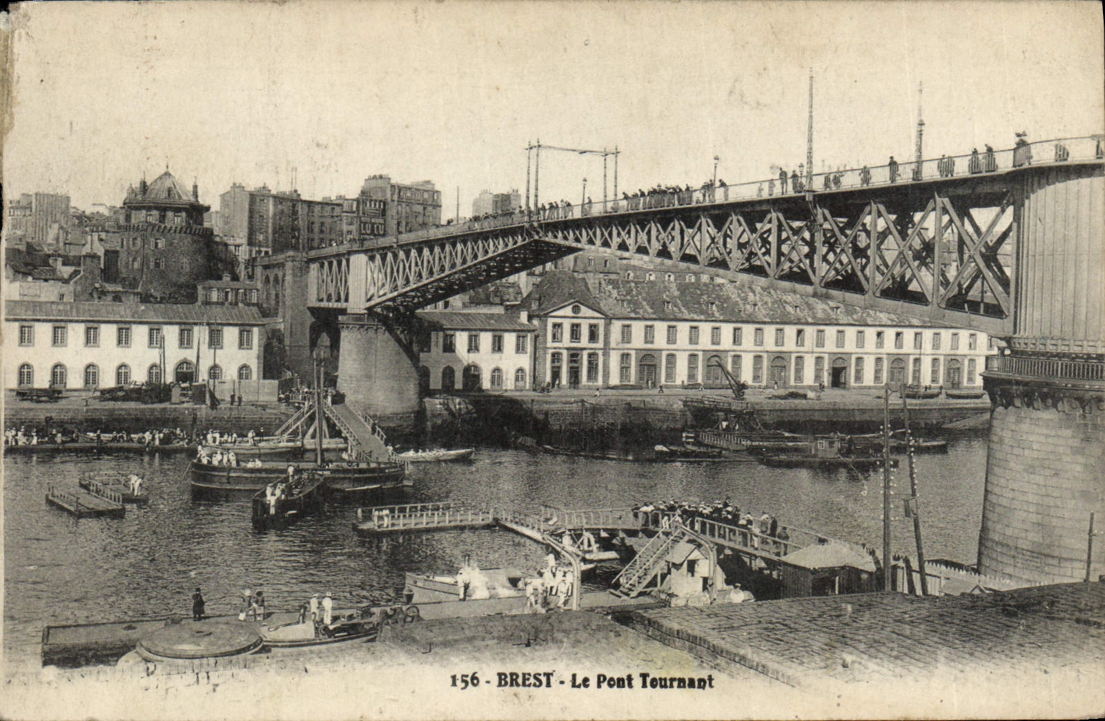 CPA Brest Le Pont Tournnat